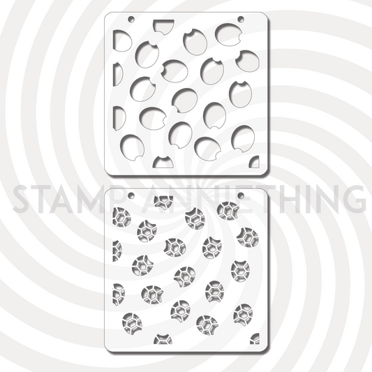 Turtle Shell 2 Layer Stencil