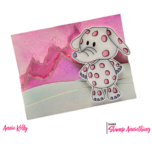 Spotted Elephant Digital Image