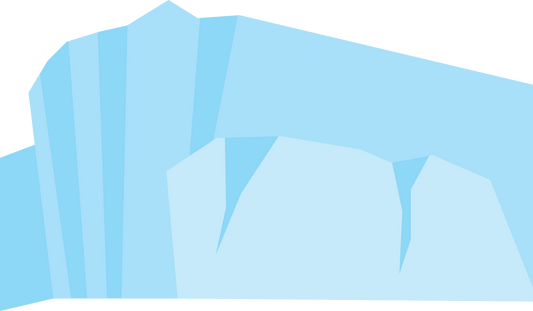 PRE-ORDER Airbender Sokka Iceberg Background Chipboard Kit (Tentative Ship Date: 02/28-29/2024)