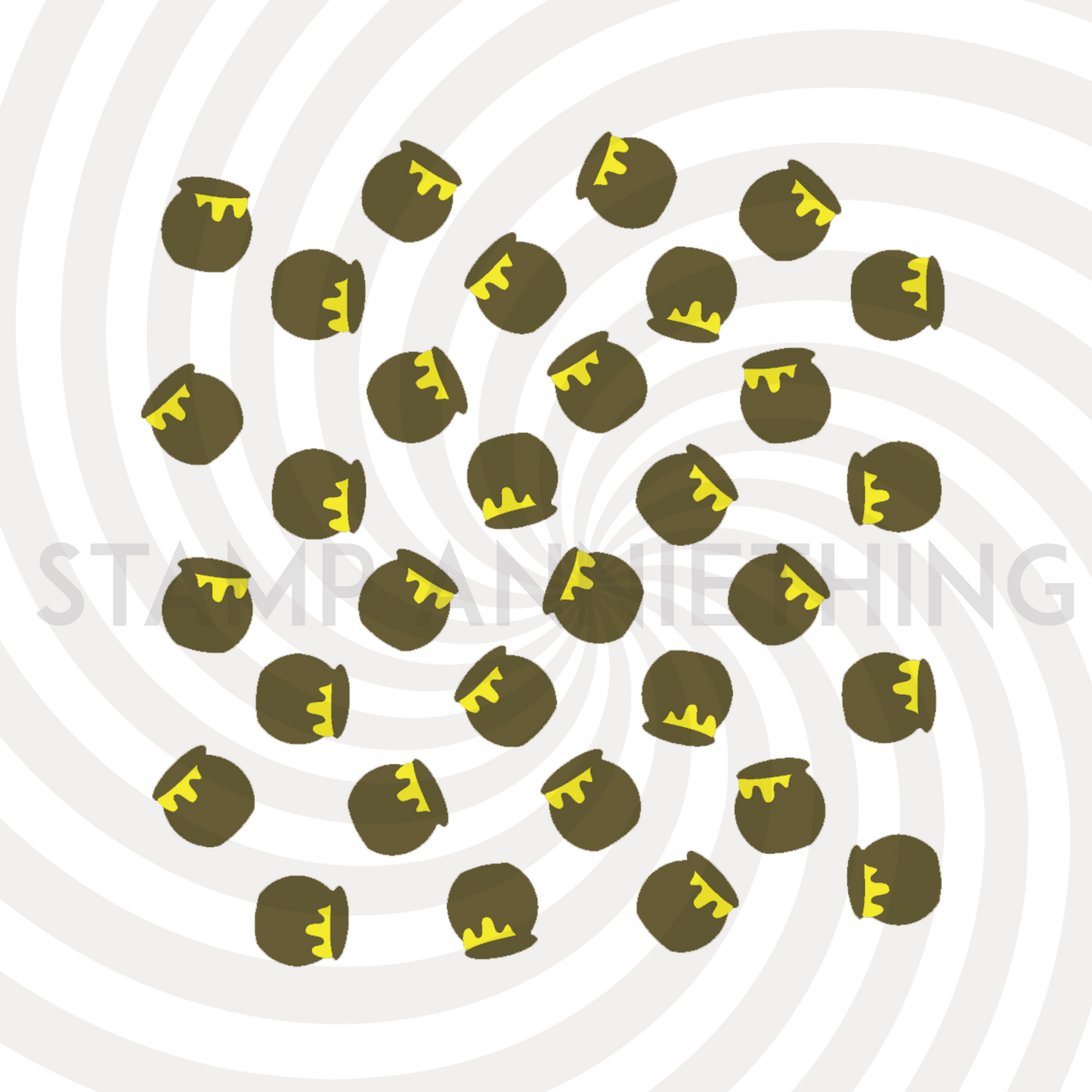 Honeypots 2 Layer Stencil