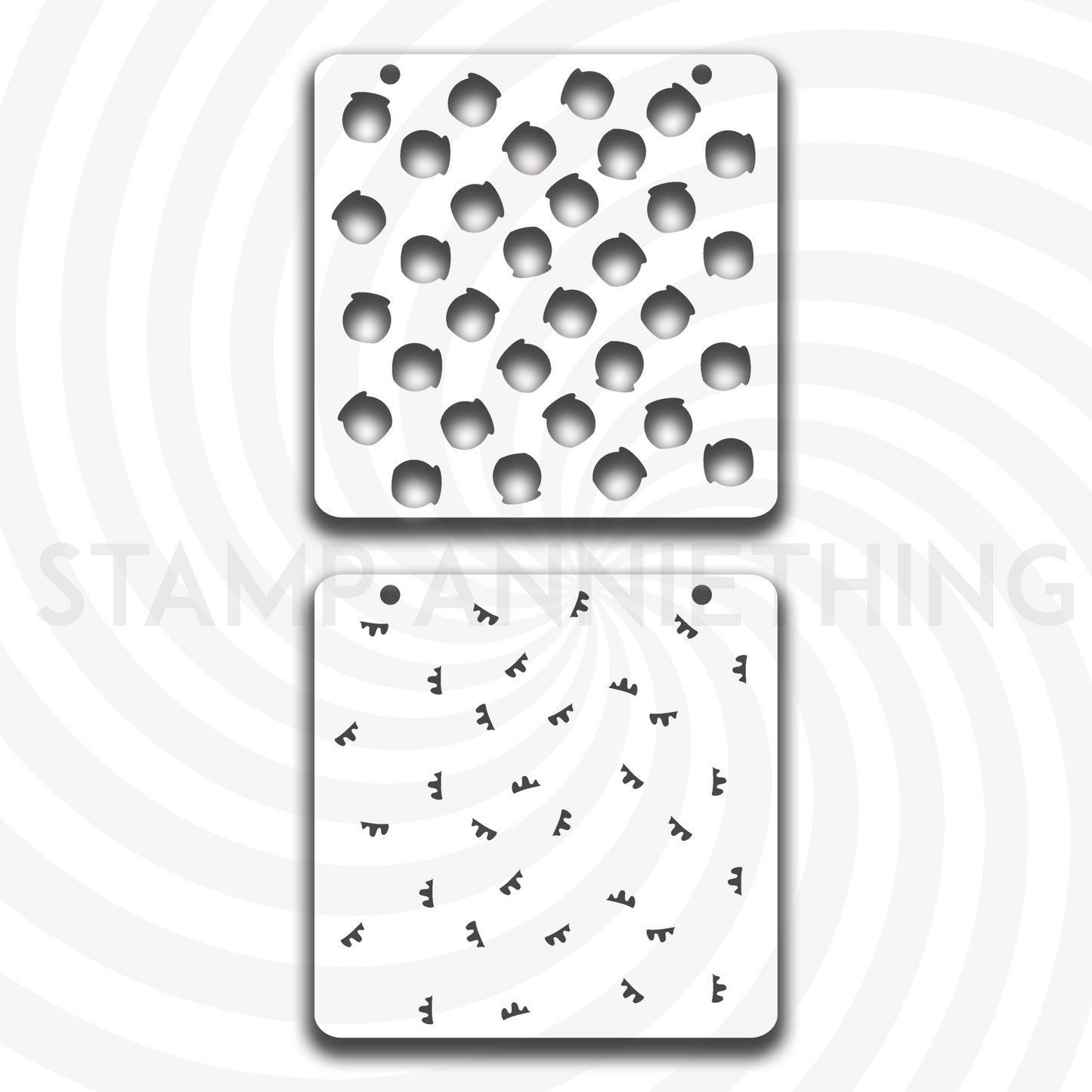 Honeypots 2 Layer Stencil