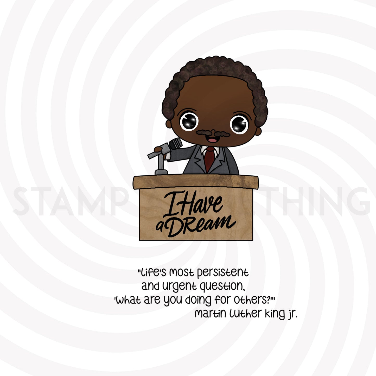 MLK I Have a Dream DIGITAL STAMP