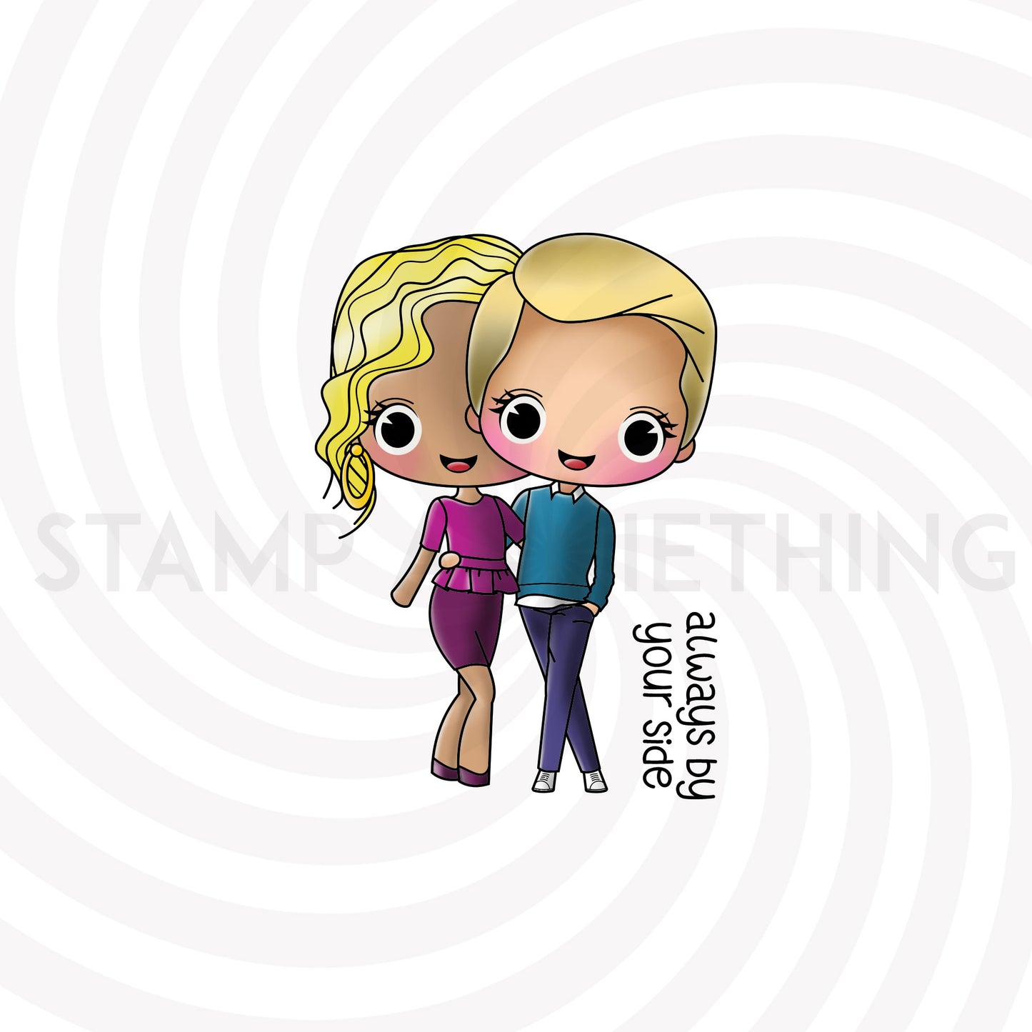 Margaret and Angela  DIGITAL STAMP