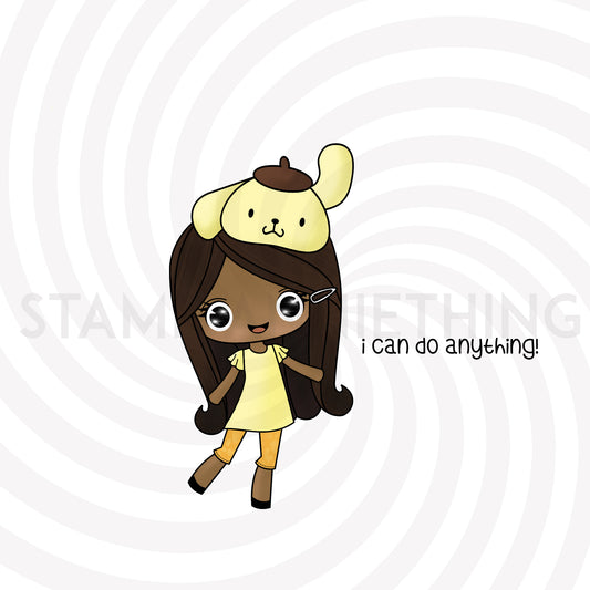 Melanie I can do Anything DIGITAL STAMP