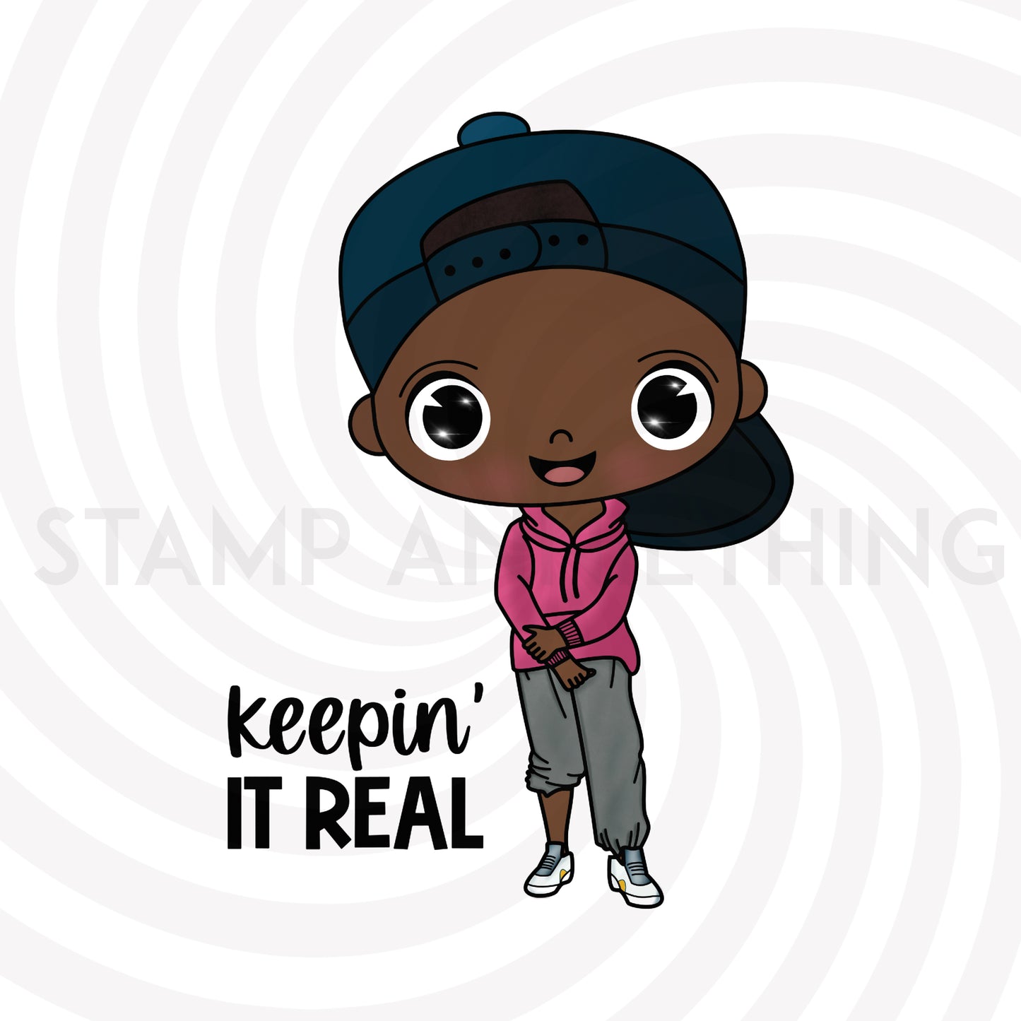 Murray- Keeping It Real Digital Stamp