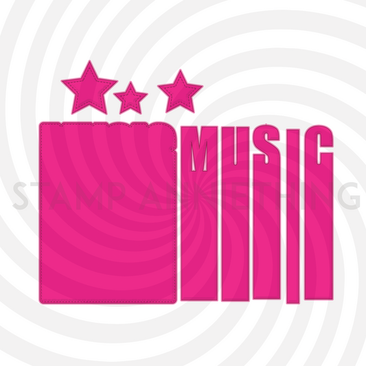 Music Star Mat Die