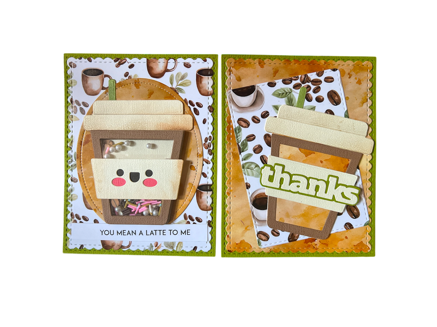 Thanks A Latte Card Kit