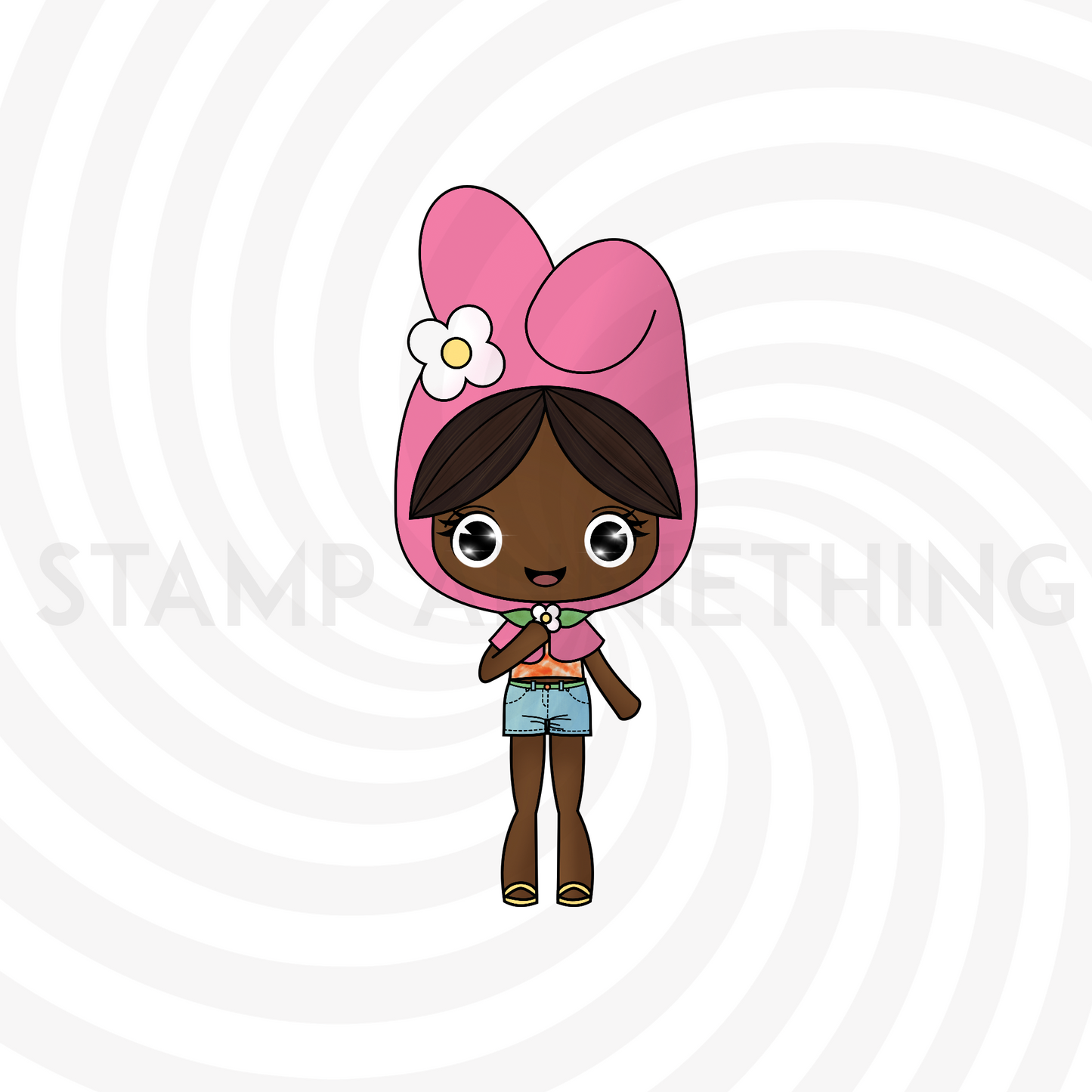 Somebunny Loves You DIGITAL STAMP