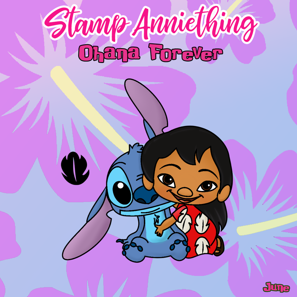Ohana Forever 6" x 8" Stamp Set