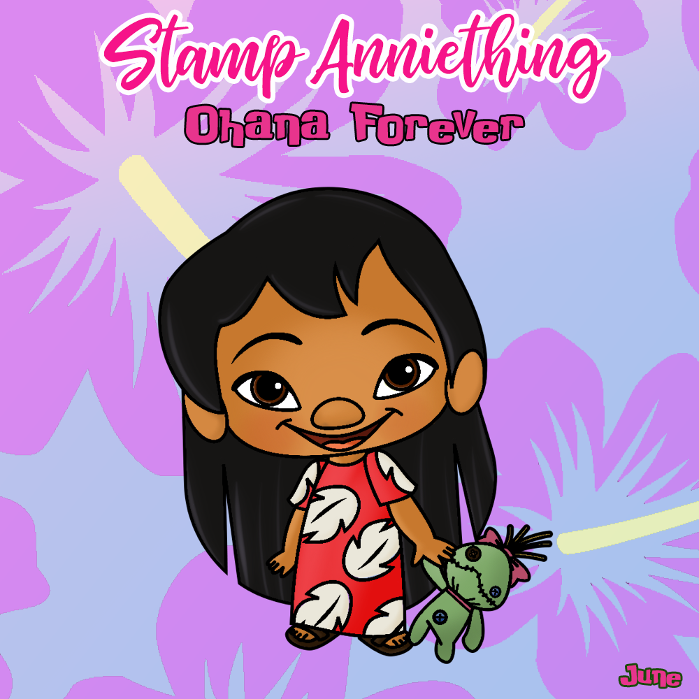 Ohana Forever 6" x 8" Stamp Set