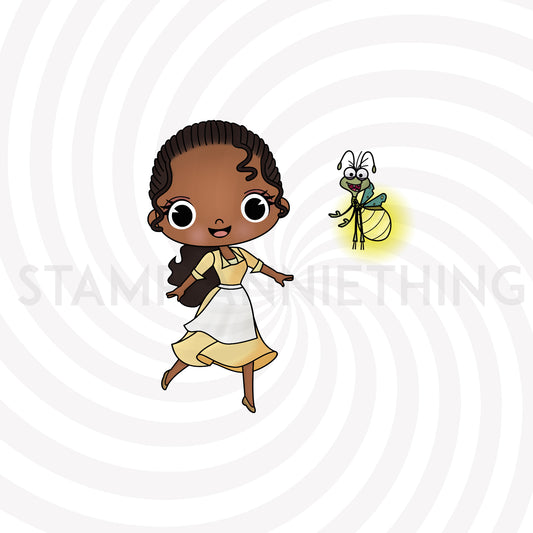 Tiana and Ray Digital Stamp