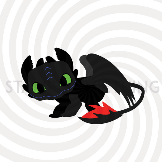 Night Fury Builder Die