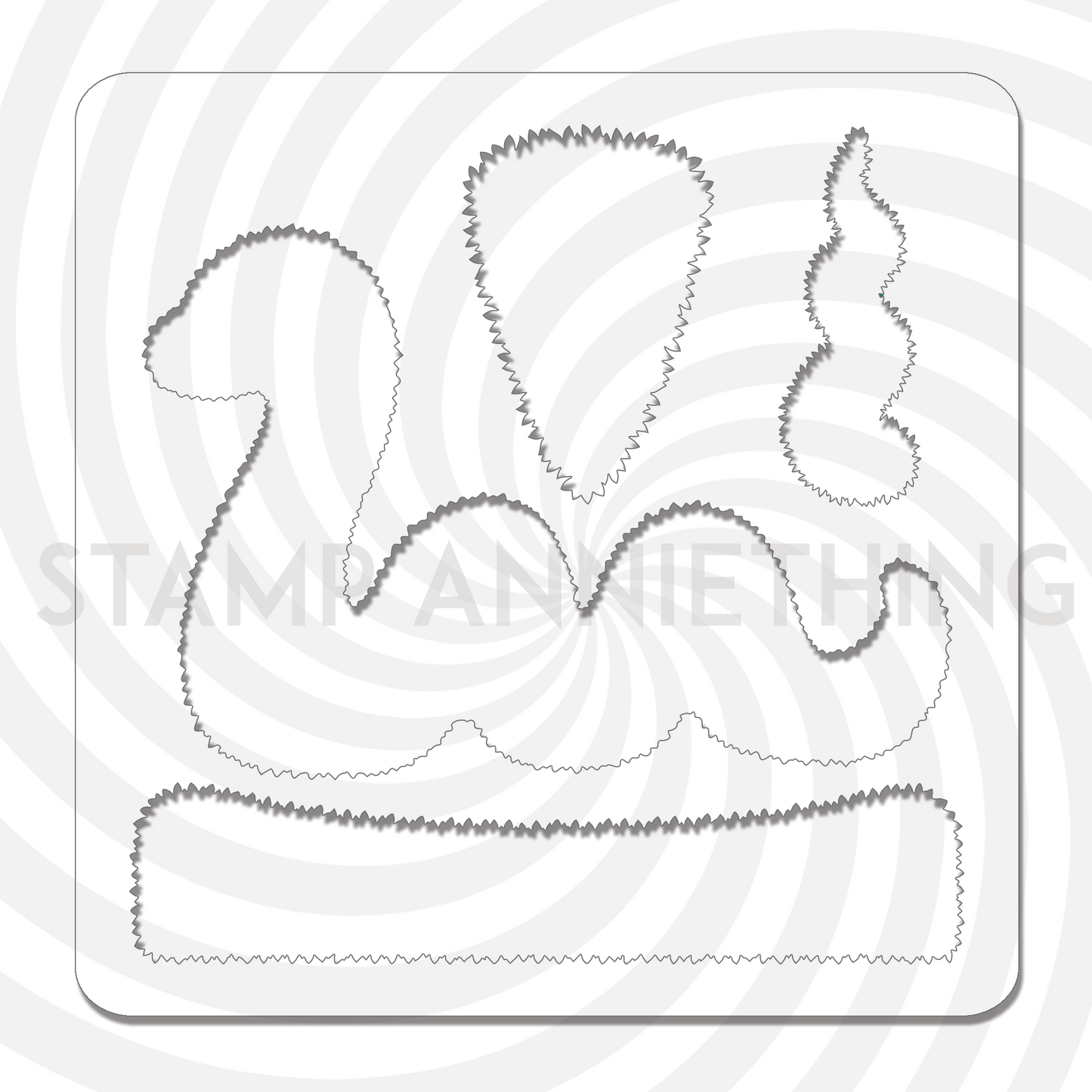 Topiary Stencil