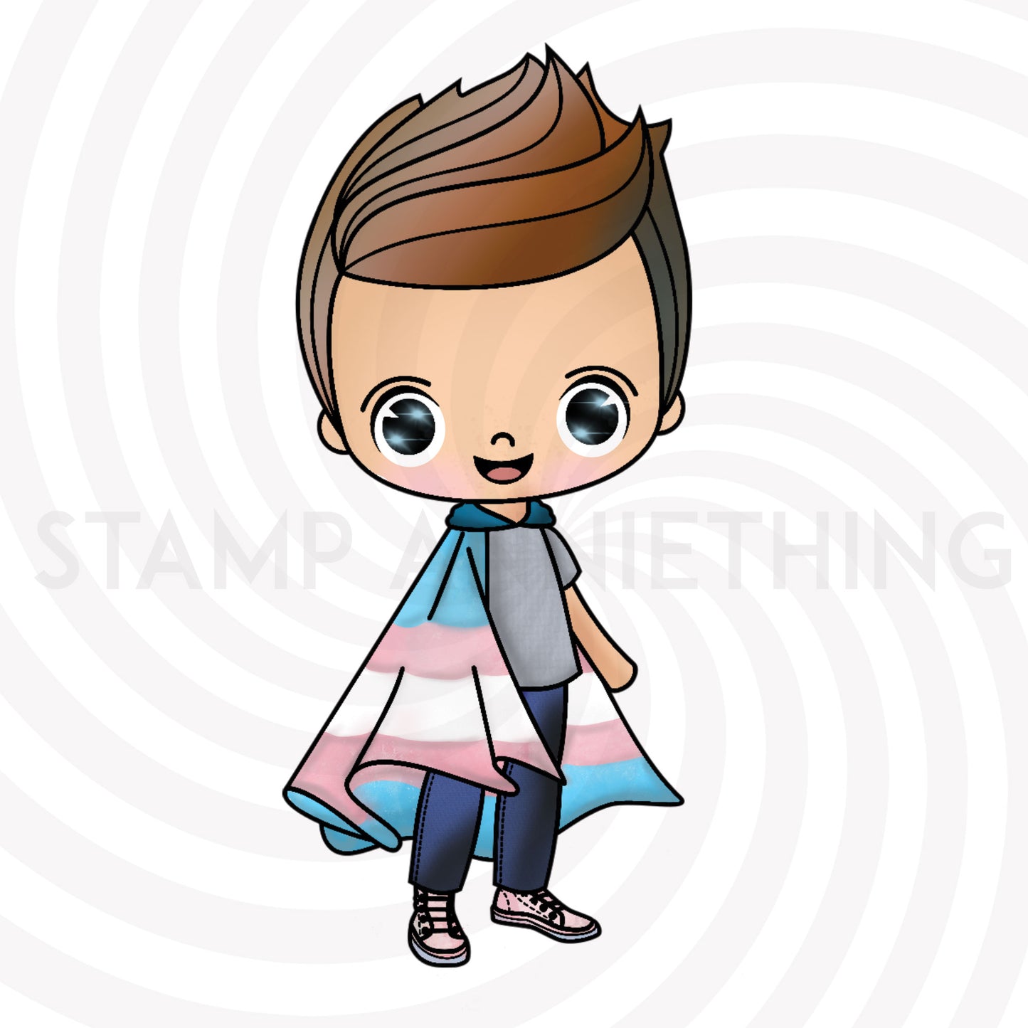Justin #LoveWins  DIGITAL STAMP