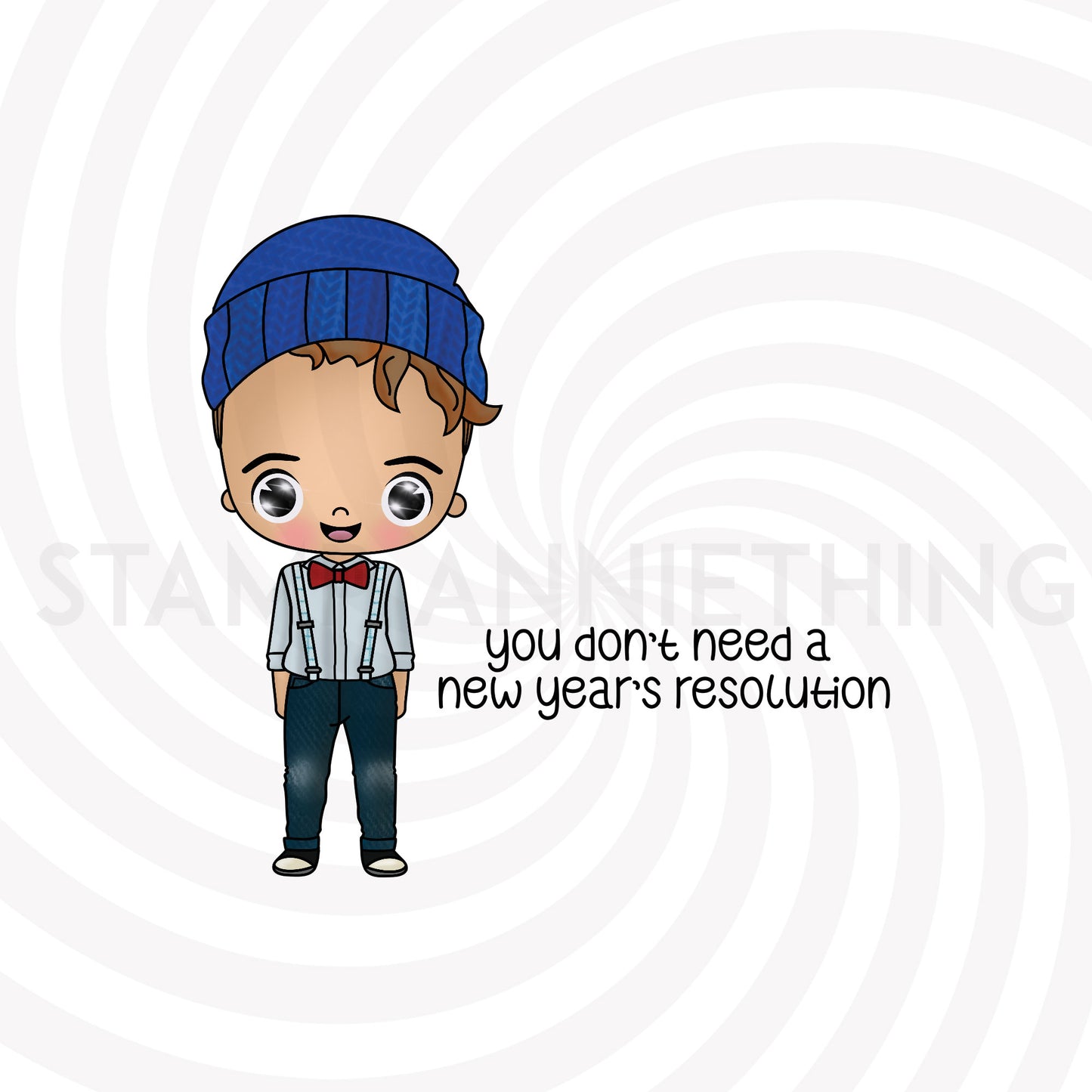 Kevin Resolutions DIGITAL STAMP