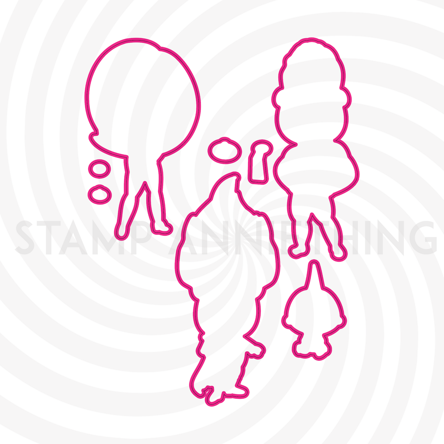 The Incredibles Stamp and Outline Dies Bundle