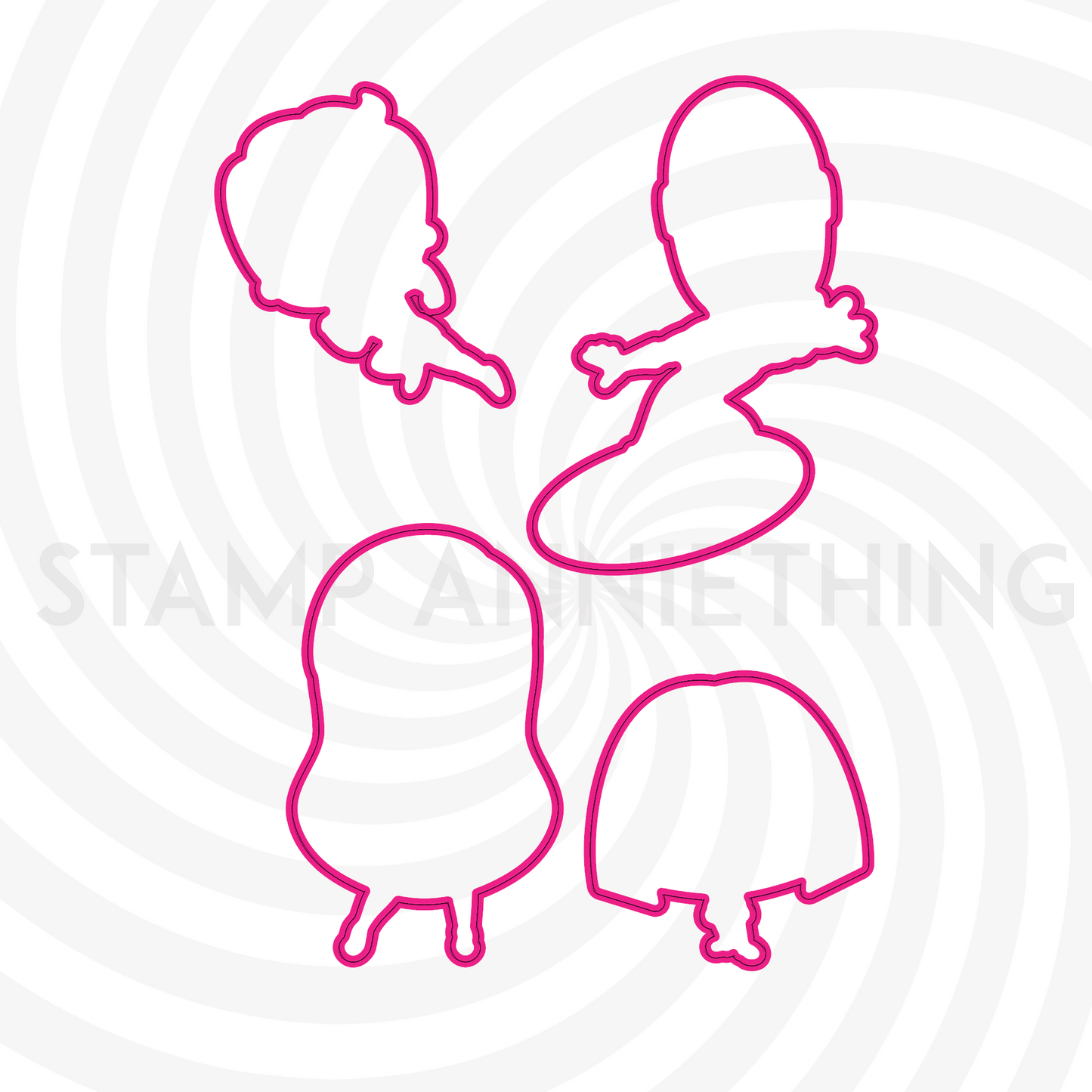 The Incredibles Stamp and Outline Dies Bundle