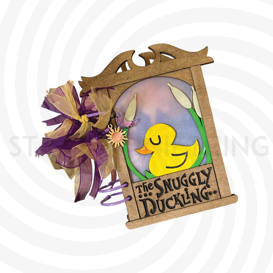 Snuggly Duckling Mini Chipboard Album Kit