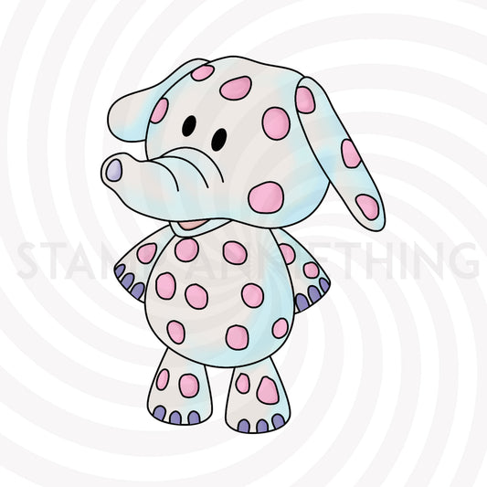 Spotted Elephant Digital Image