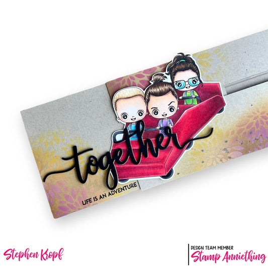 Rollercoaster DIGITAL STAMP