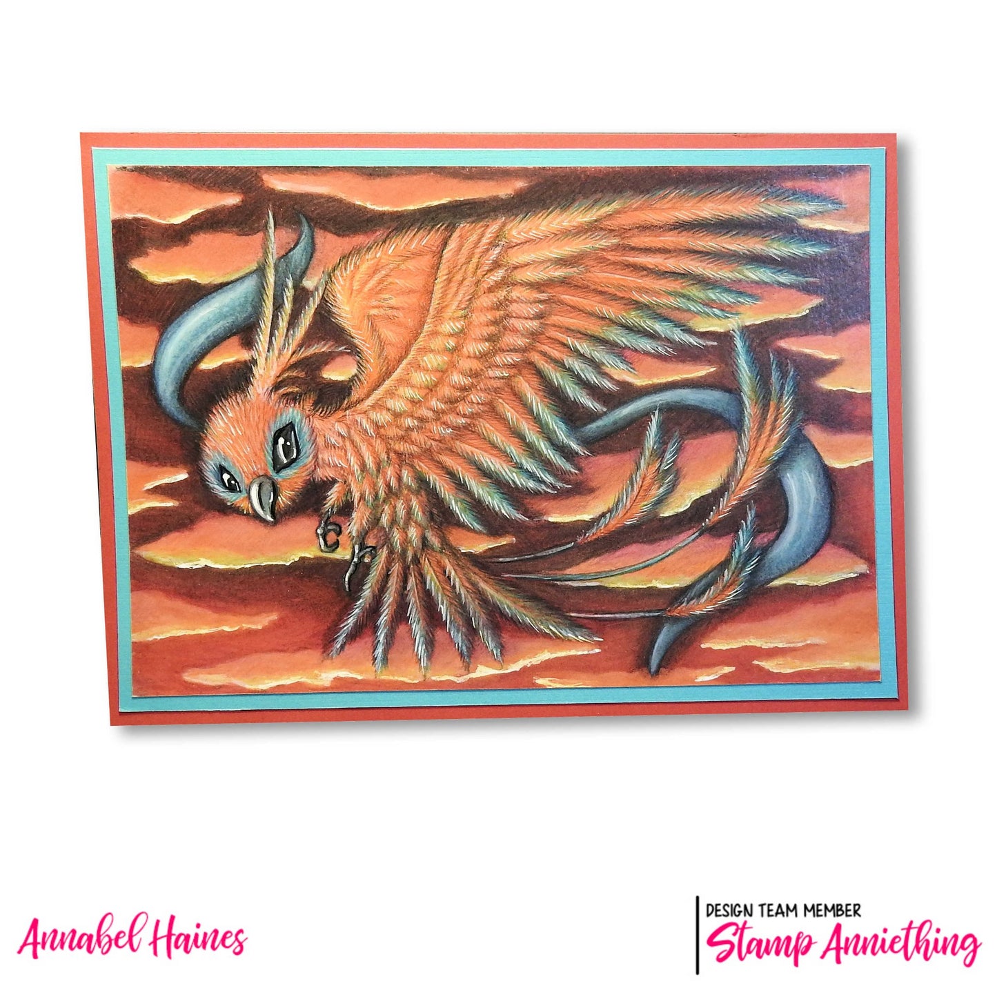 Blaze the Phoenix - Rise Above - Phoenix DIGITAL STAMP