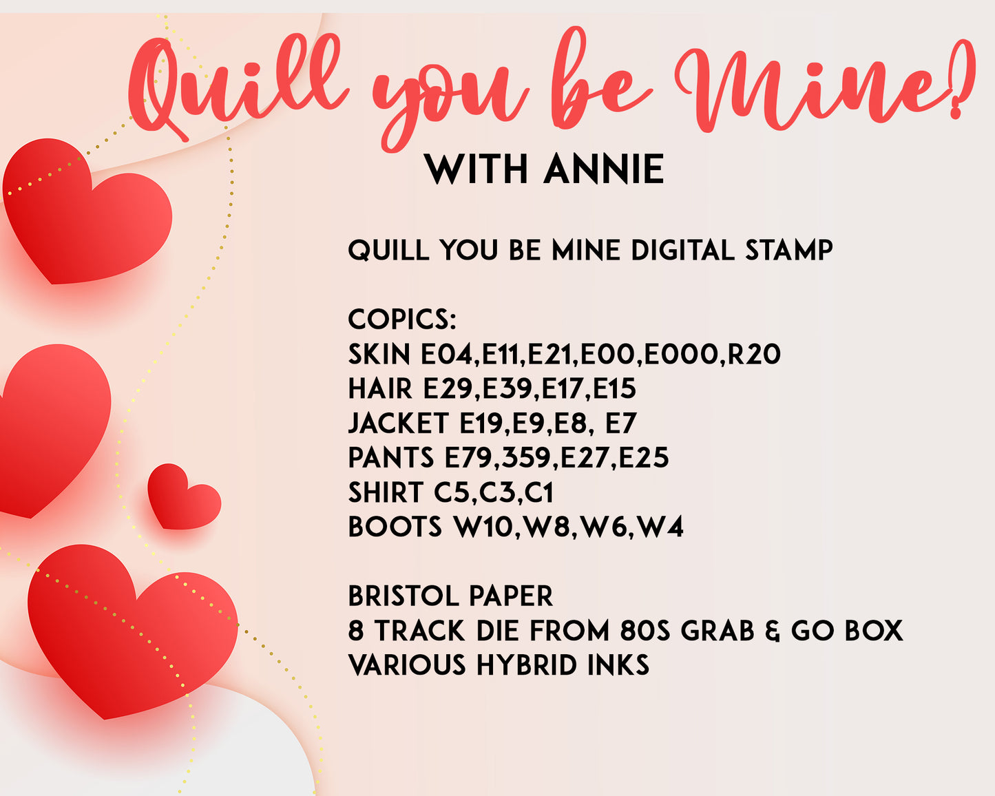 Come and Get Your Love / Quill You Be Mine - DIGITAL STAMP