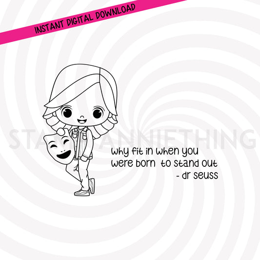 Aidan- Why Fit In DIGITAL STAMP