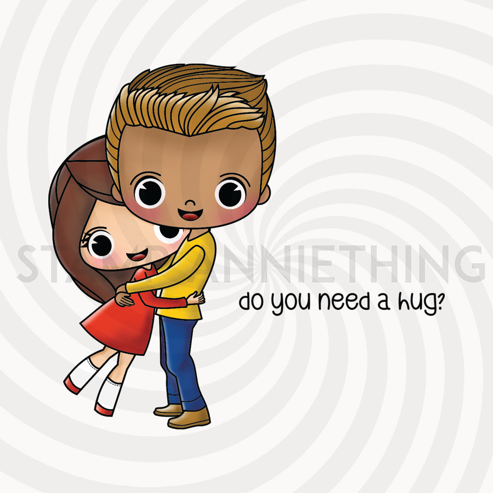 Do You Need a Hug - DIGITAL STAMP