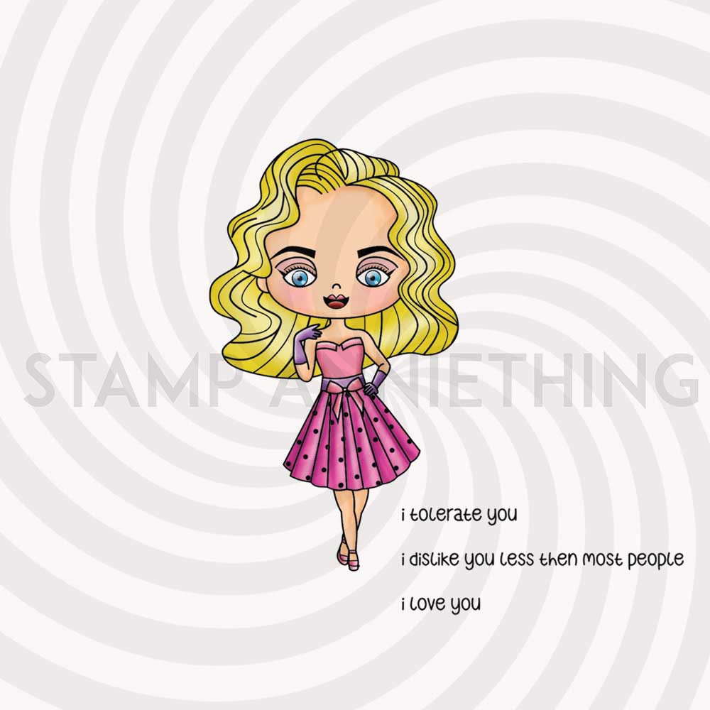 I Tolerate You - DIGITAL STAMP