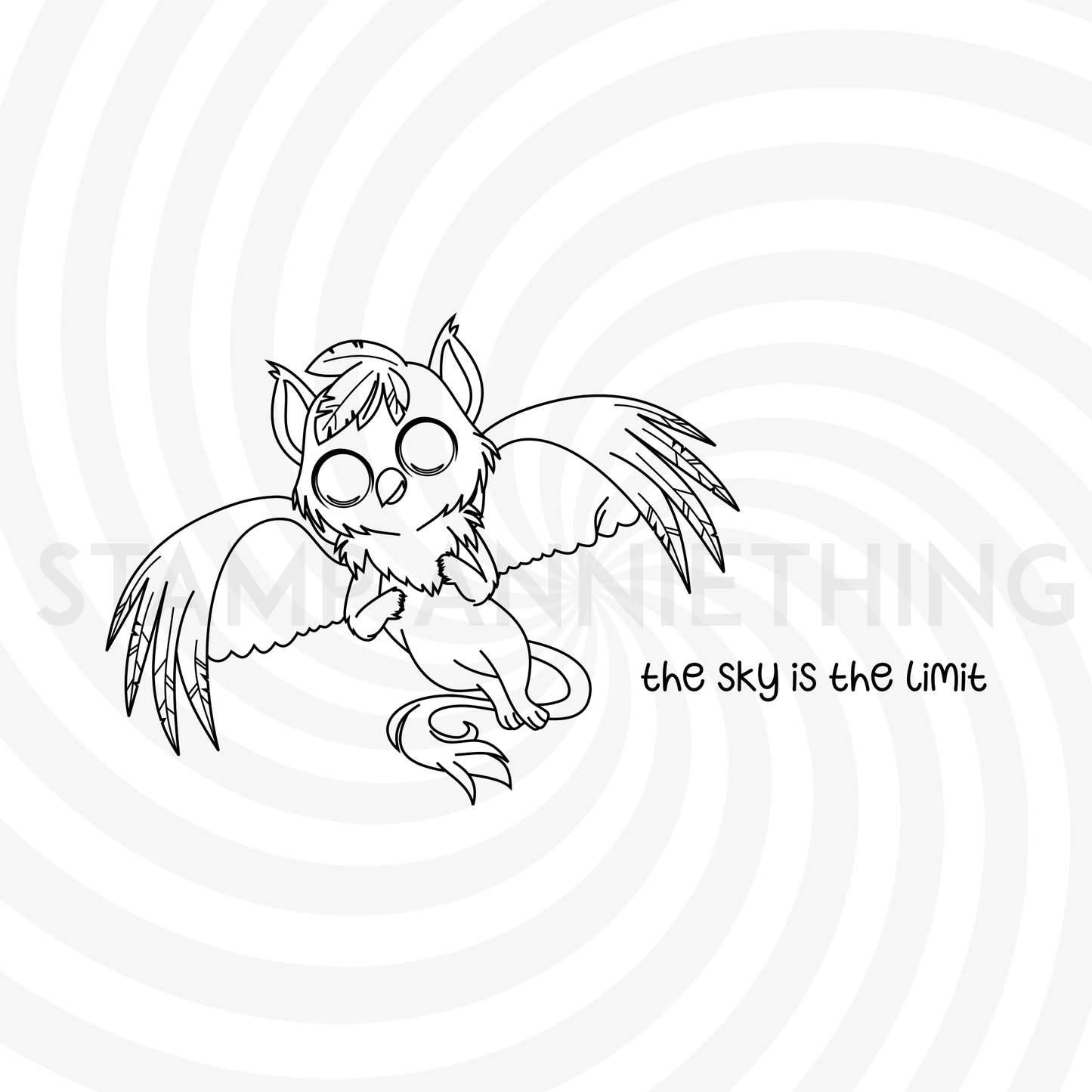 Ari The Sky is the Limit DIGITAL STAMP