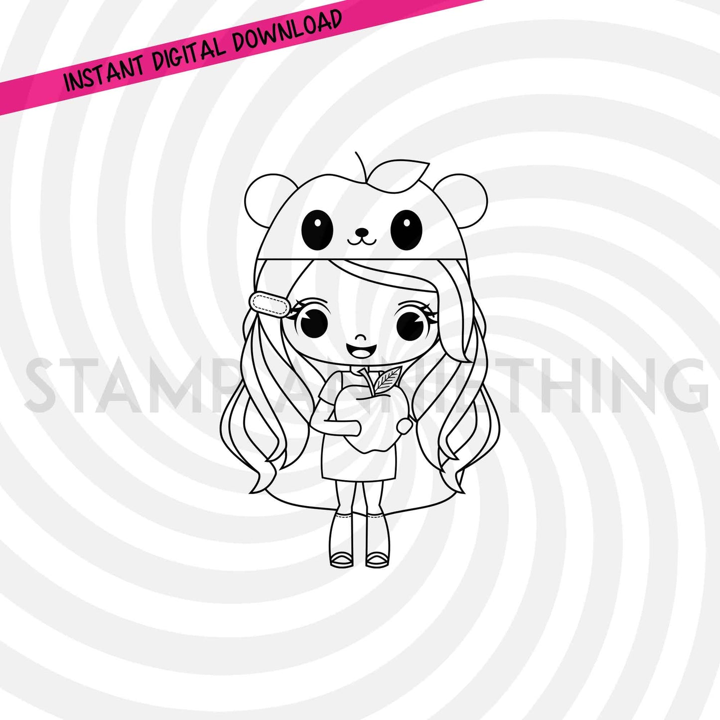 Brittney Pandapple DIGITAL STAMP