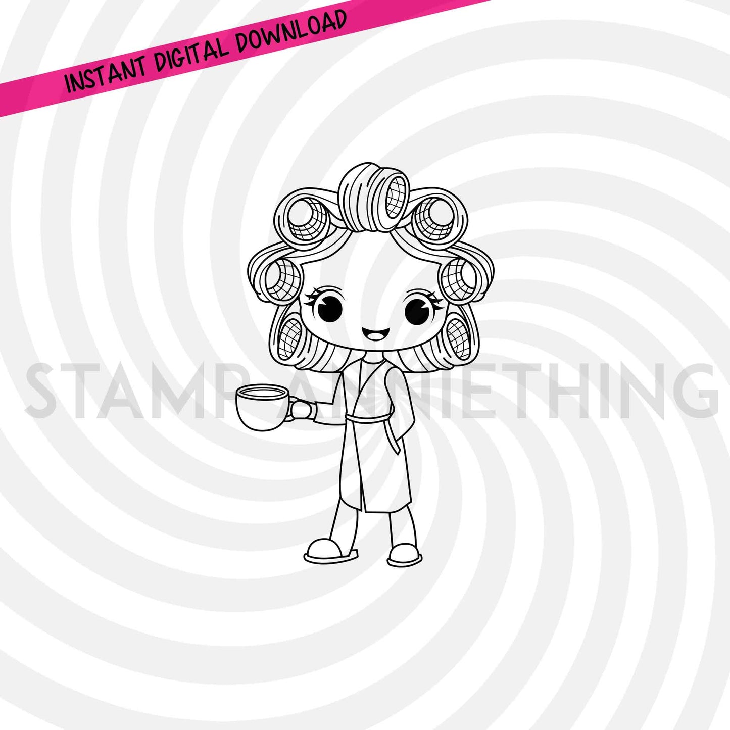But First Coffee DIGITAL STAMP