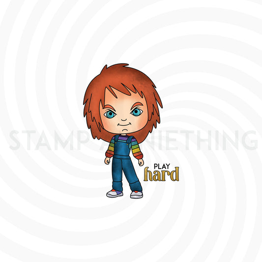 Play Hard - Chucky  DIGITAL STAMP