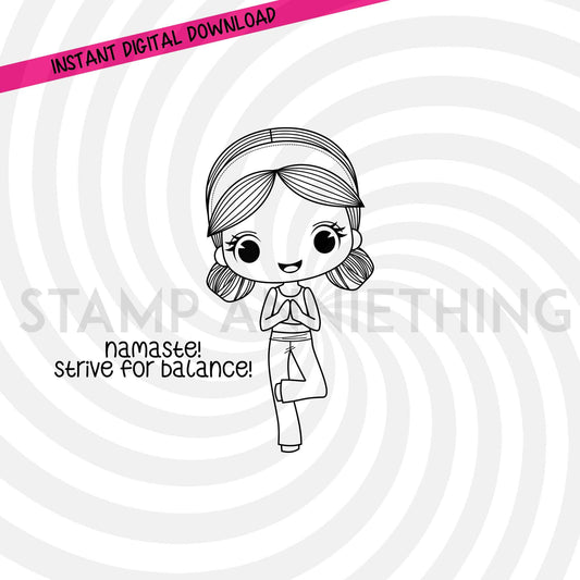 Namaste DIGITAL STAMP