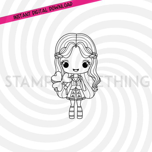 So Lucky  DIGITAL STAMP