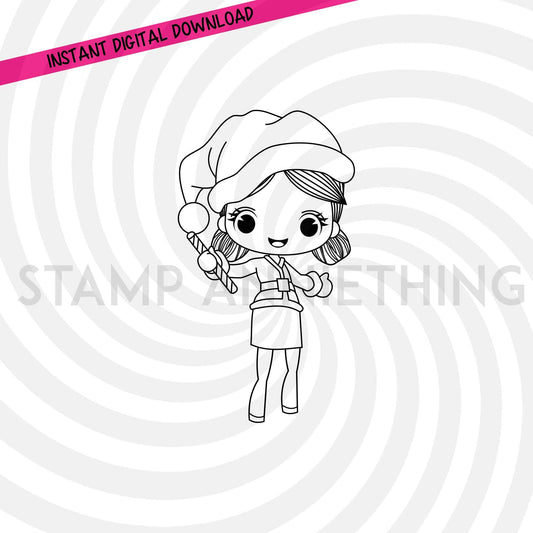 Victoria Santa DIGITAL STAMP