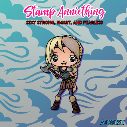 Stay Strong, Smart and Fearless Stamp Set