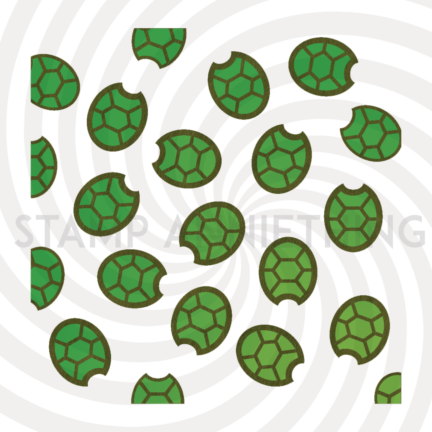 Turtle Shell 2 Layer Stencil