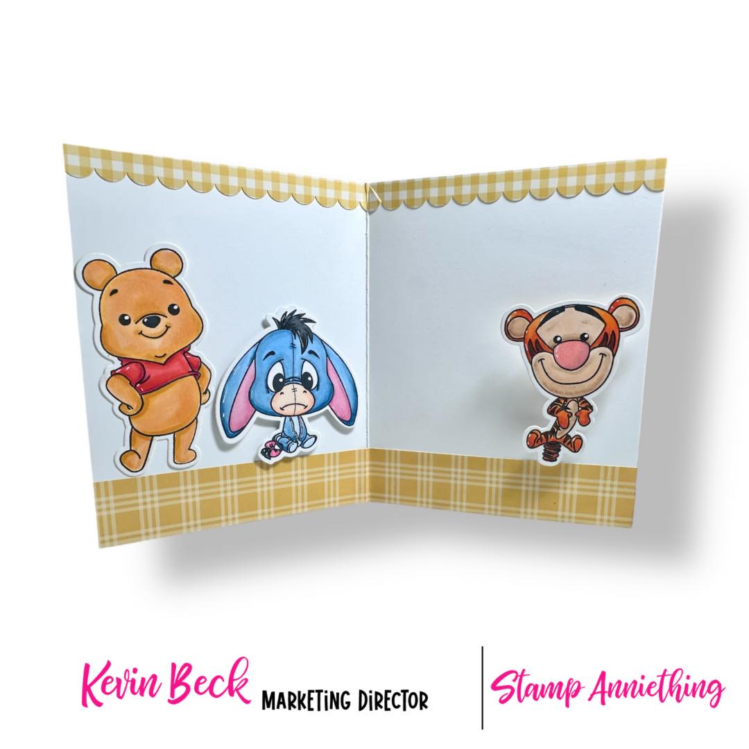 Oh Pooh  6" x 8" Stamp Set