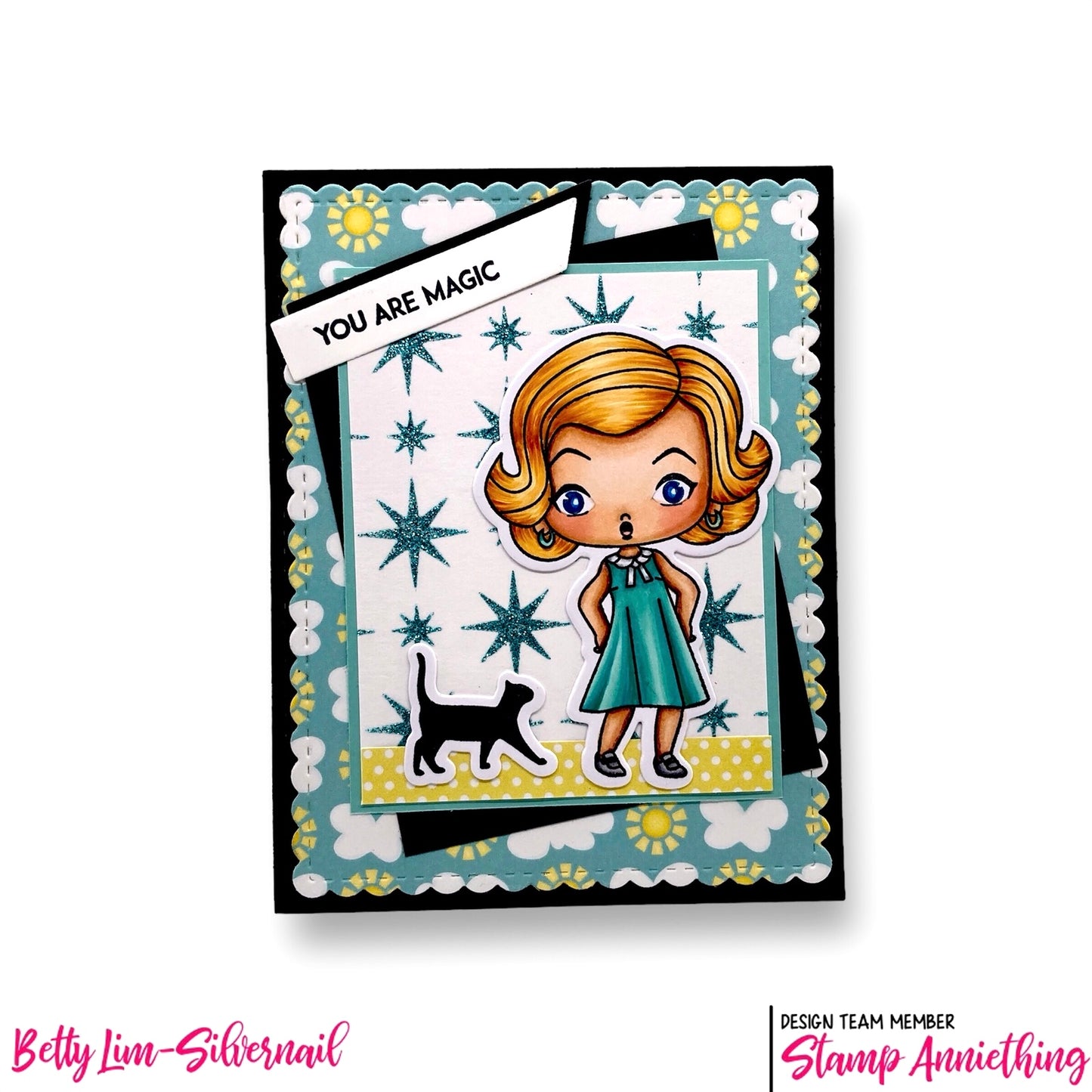 Bewitched, Bothered and Bewildered 6x8 Stamp Set