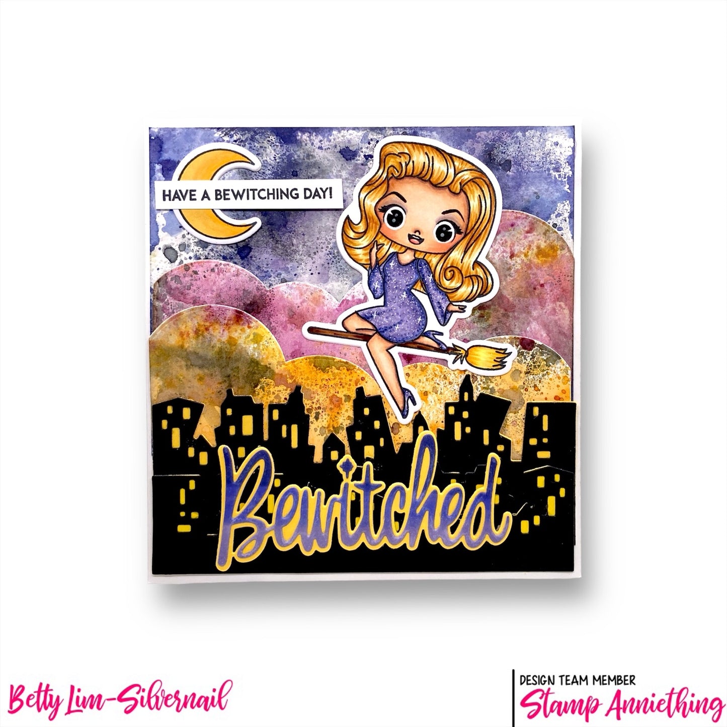 Bewitched, Bothered and Bewildered 6x8 Stamp Set