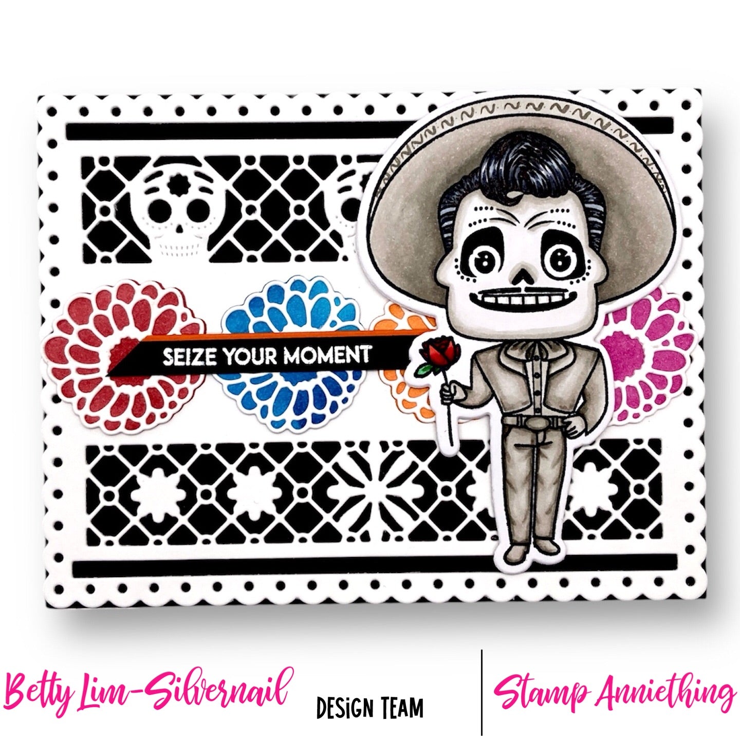 Go Poco Loco 6x8 Stamp Set