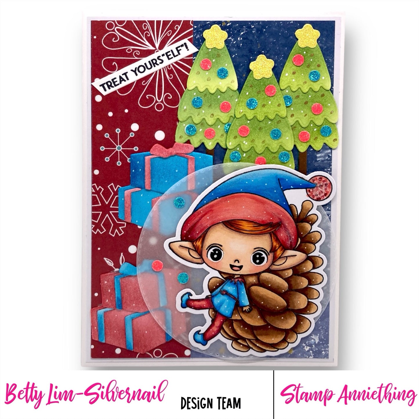 Treat Yours’Elf’! 6x8 Stamp Set