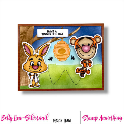 Oh Pooh  6" x 8" Stamp Set