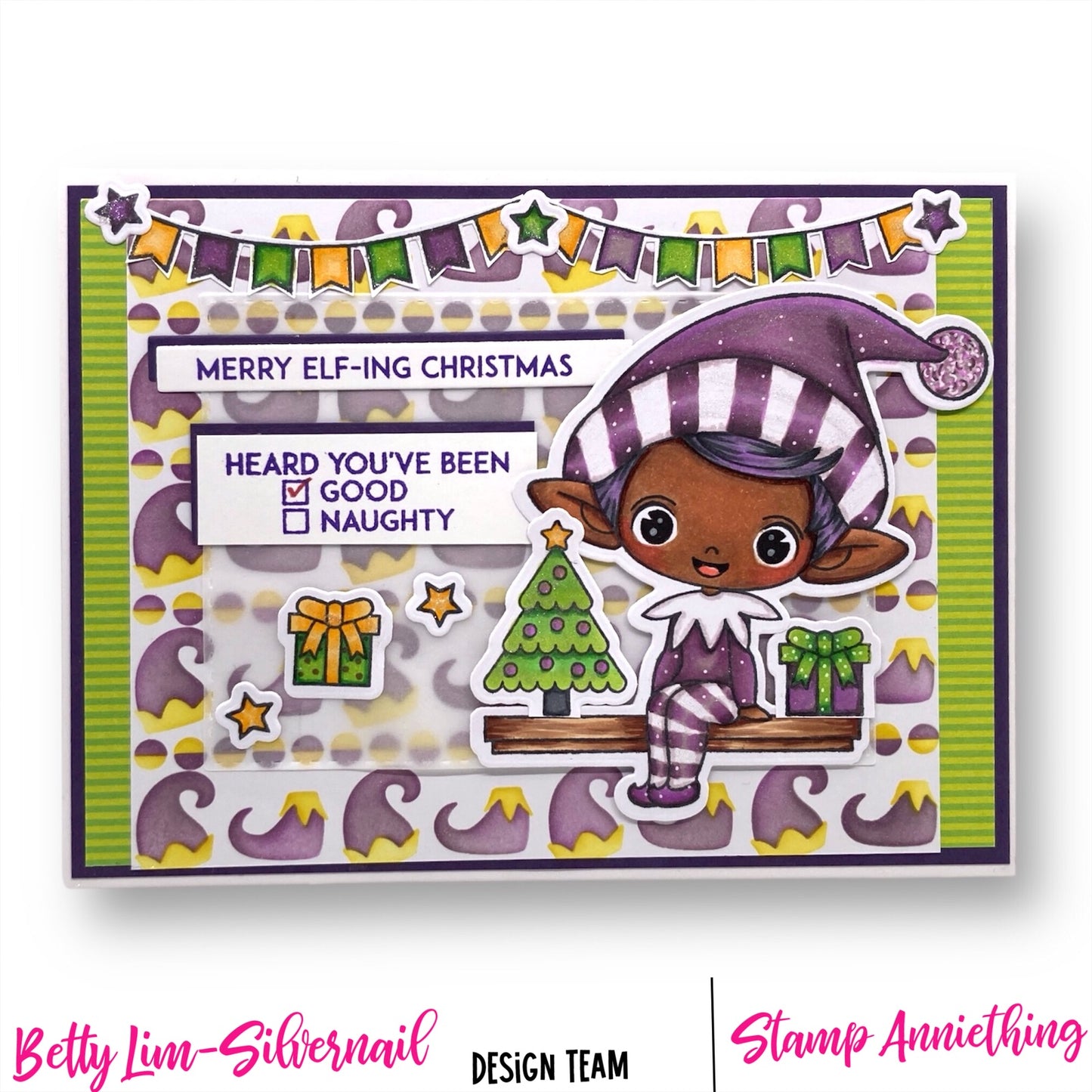 Treat Yours’Elf’! 6x8 Stamp Set