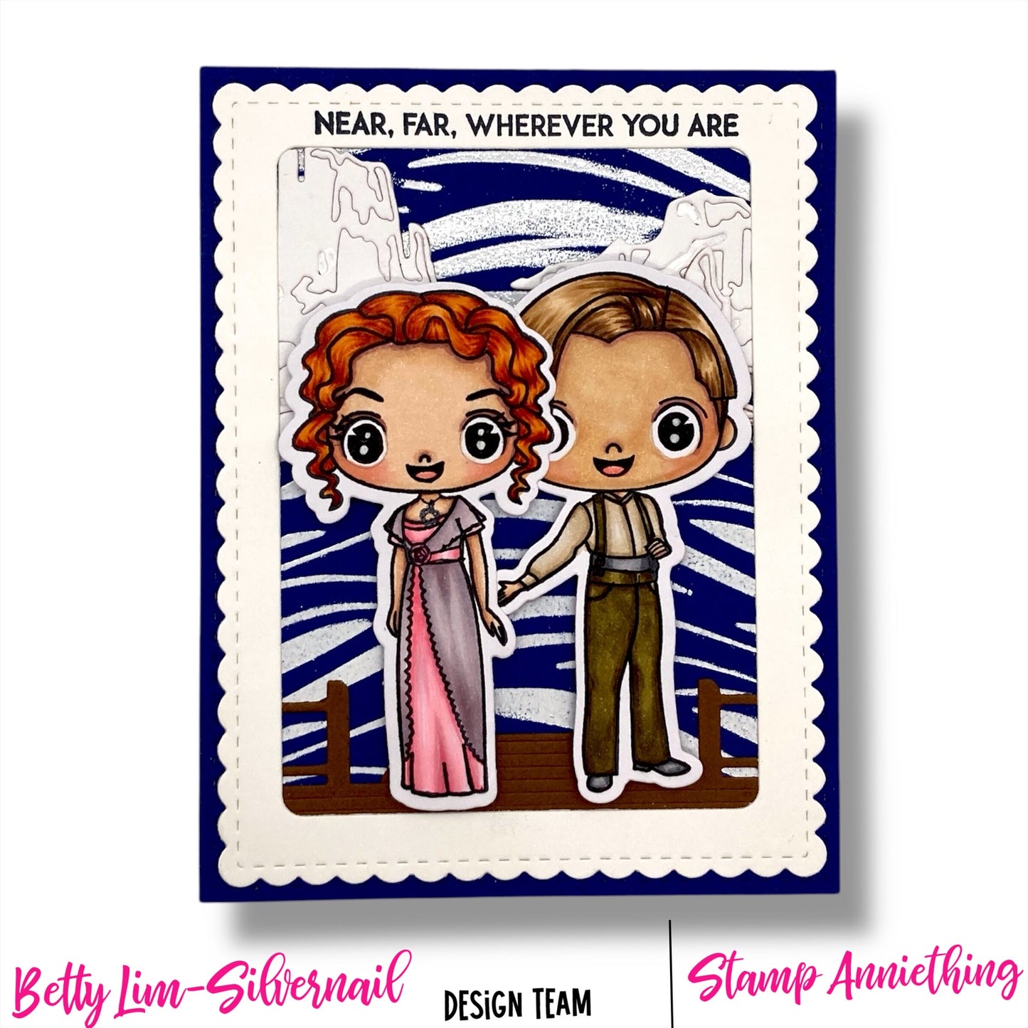 Near, Far, Wherever You Are  6x8 Stamp Set