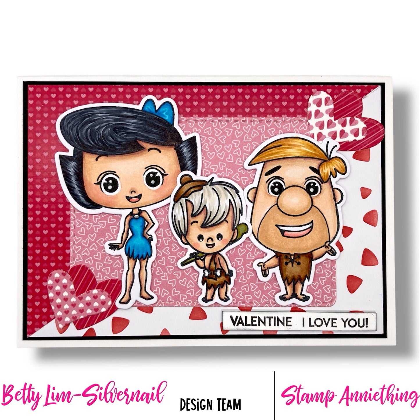 Yabba Dabba Doo 6x8 Stamp Set