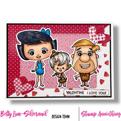 Yabba Dabba Doo 6x8 Stamp Set