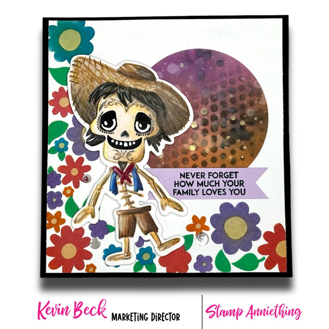 Go Poco Loco 6x8 Stamp Set