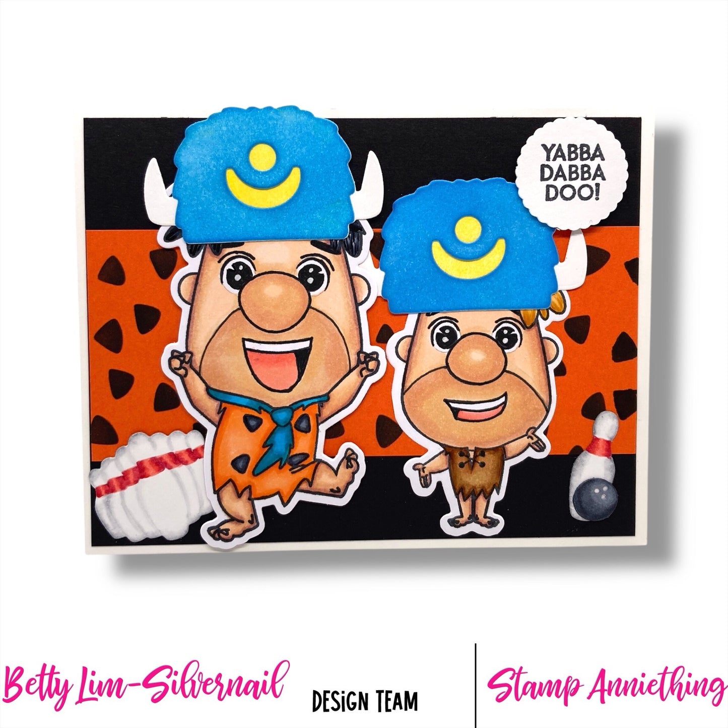 Yabba Dabba Doo 6x8 Stamp Set